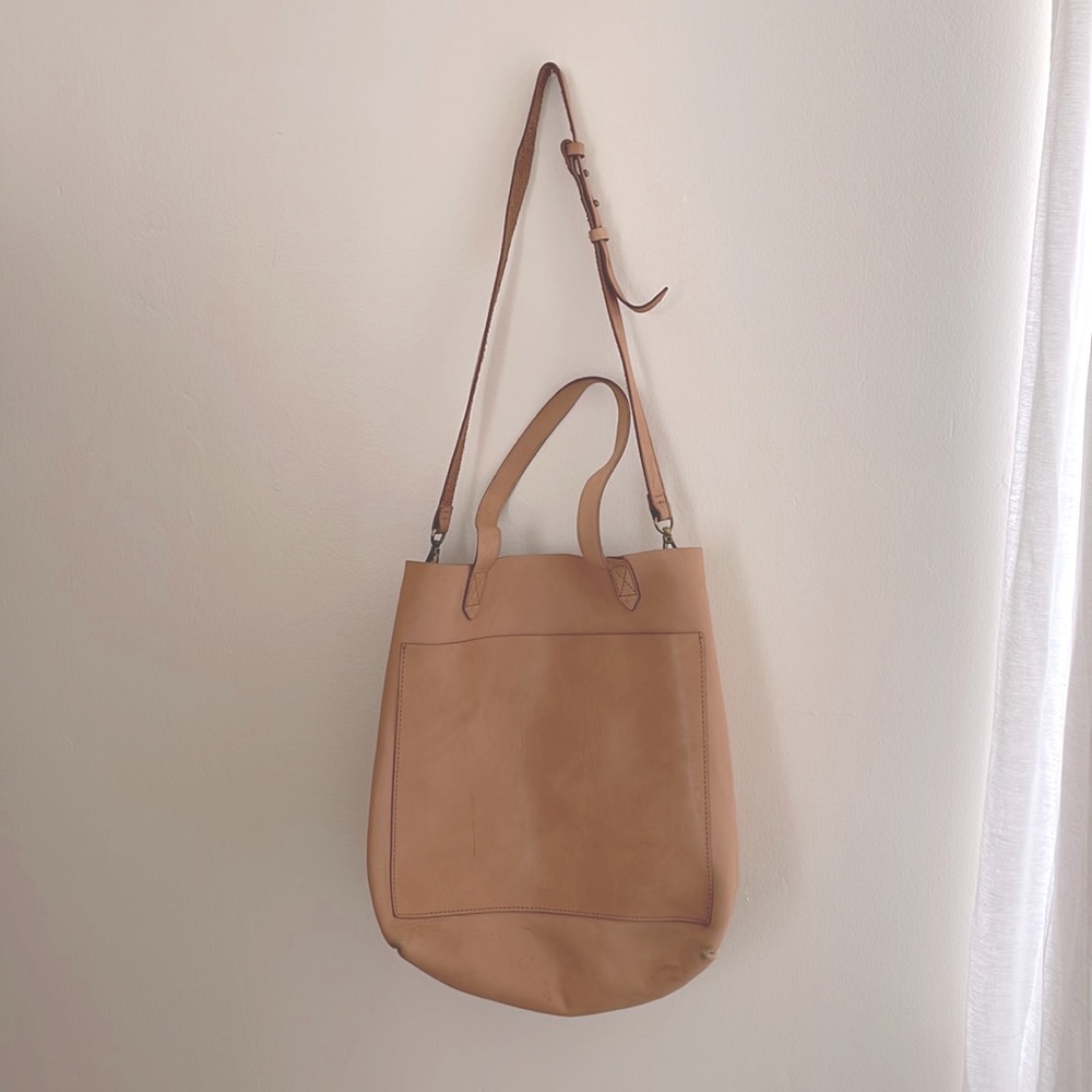 Madewell medium transport tote linen